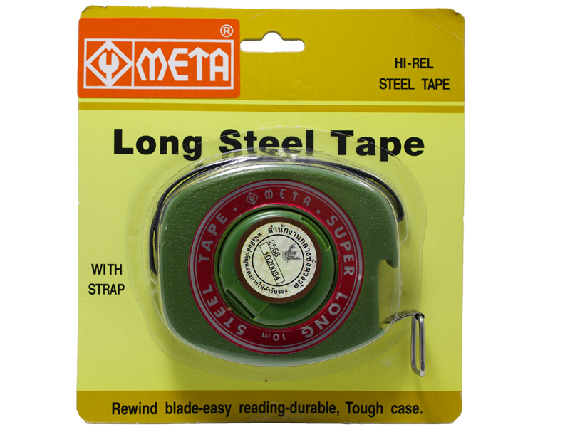 สายวัดที่สายโลหะ H.L. META measuring tape H.L.-ABLETOOLThailand.Com - บริษัท เอเบิลทูล จำกัด