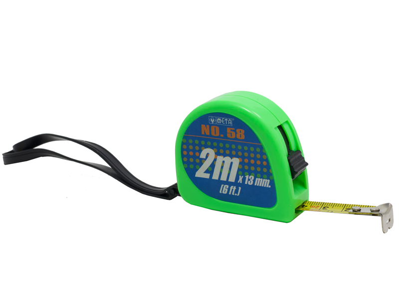 ตลับเมตร NO.58 META META measuring tape No.58 2 m.-ABLETOOLThailand.Com - บริษัท เอเบิลทูล จำกัด