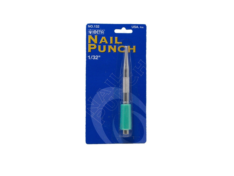 เหล็กส่งชุบโครเมี่ยม 1/32 NO.132 META - META nail punch NO.132  1/32" | ABLETOOLThailand.Com