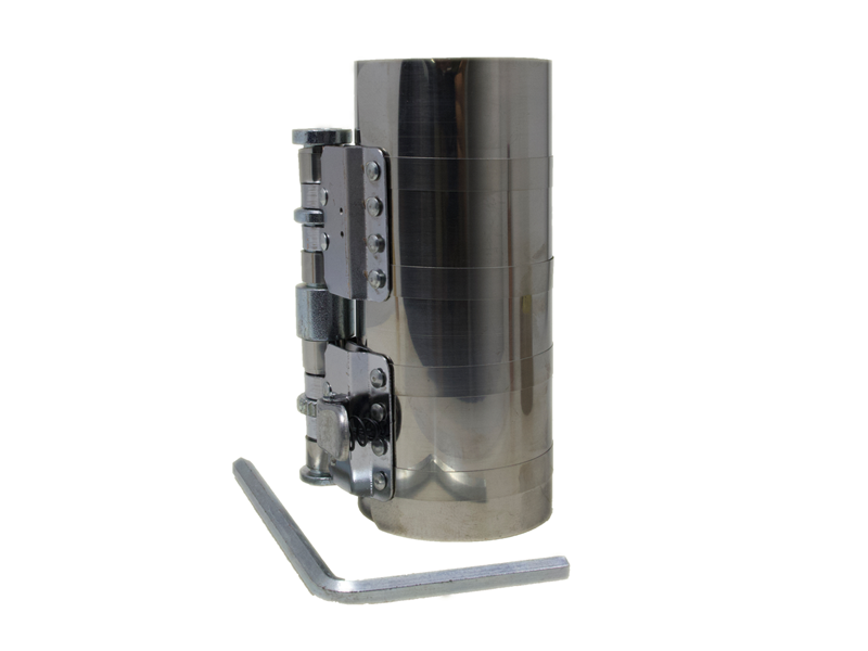 ลานรัดลูกสูบ (สแตนเลส) META META piston ring compressor (stainless type)-ABLETOOLThailand.Com - บริษัท เอเบิลทูล จำกัด