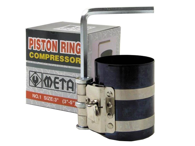 ลานรัดลูกสูบรุ่นเหล็ก META  META piston ring compressor (steel type)  | ABLETOOLThailand.Com