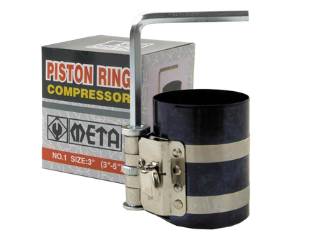 ลานรัดลูกสูบรุ่นเหล็ก META  META piston ring compressor (steel type)  | ABLETOOLThailand.Com