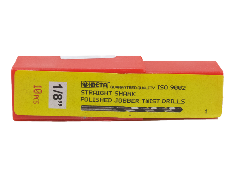 ดอกสว่านเจาะเหล็กสีเงิน ขัดเงา META HSS หน่วยหุน META polished HSS twist drill-ABLETOOLThailand.Com - บริษัท เอเบิลทูล จำกัด