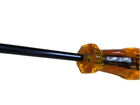 ไขควงวิสกี้ META (แกนกลมดำ) META screwdriver with whisky color handle (round shank) whisky-ABLETOOLThailand.Com - บริษัท เอเบิลทูล จำกัด