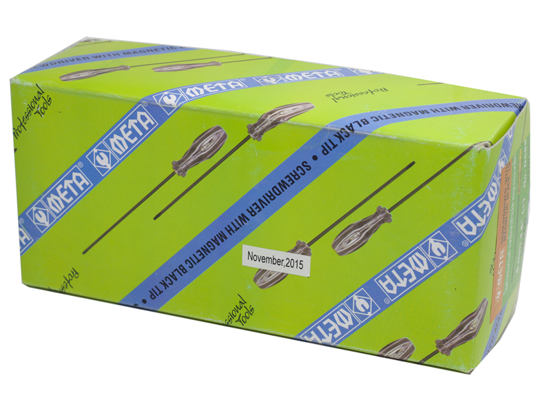 ไขควงวิสกี้ META (แกนกลมดำ) META screwdriver with whisky color handle (round shank) whisky-ABLETOOLThailand.Com - บริษัท เอเบิลทูล จำกัด