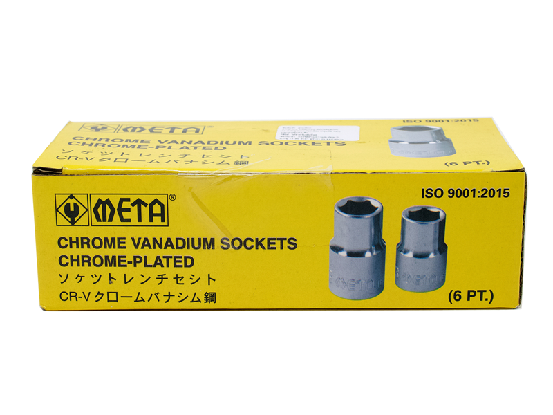 ลูกบล็อค  (6P) ขนาด 1/2"  META META socket (6 pt)   | ABLETOOLThailand.Com