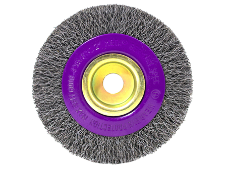 แปรงลวดกลมหนา META (สีเงิน) META steel wire circular brush-ABLETOOLThailand.Com - บริษัท เอเบิลทูล จำกัด