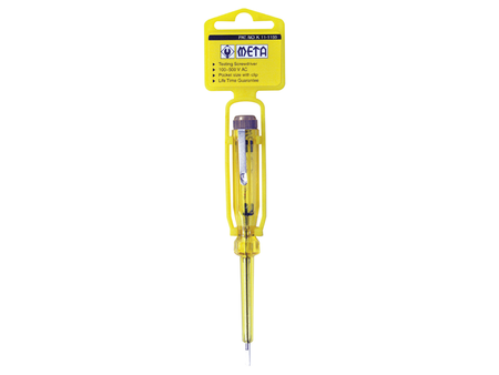 ไขควงลองไฟ META No.K11-1155 META tester screwdriver No.K11-1155-ABLETOOLThailand.Com - บริษัท เอเบิลทูล จำกัด