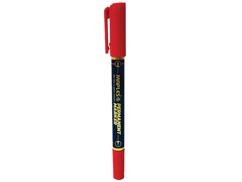 Maples ปากกาเขียนซีดี 2 หัว Maples Permanent Marker | ABLETOOLThailand.Com