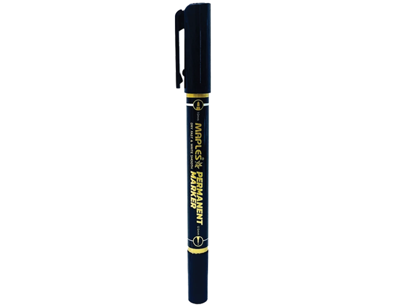 Maples ปากกาเขียนซีดี 2 หัว Maples Permanent Marker | ABLETOOLThailand.Com