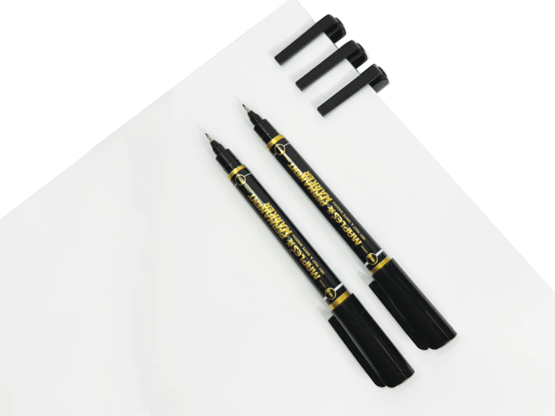 Maples ปากกาเขียนซีดี 2 หัว Maples Permanent Marker | ABLETOOLThailand.Com