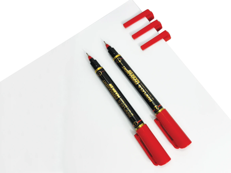 Maples ปากกาเขียนซีดี 2 หัว Maples Permanent Marker | ABLETOOLThailand.Com
