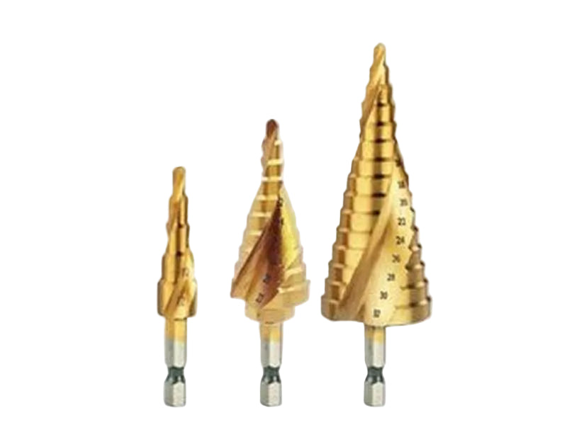 ดอกสว่านเจาะขยาย(เจดีย์)แบบเกลียว ตรา Meta Step Drill - Meta