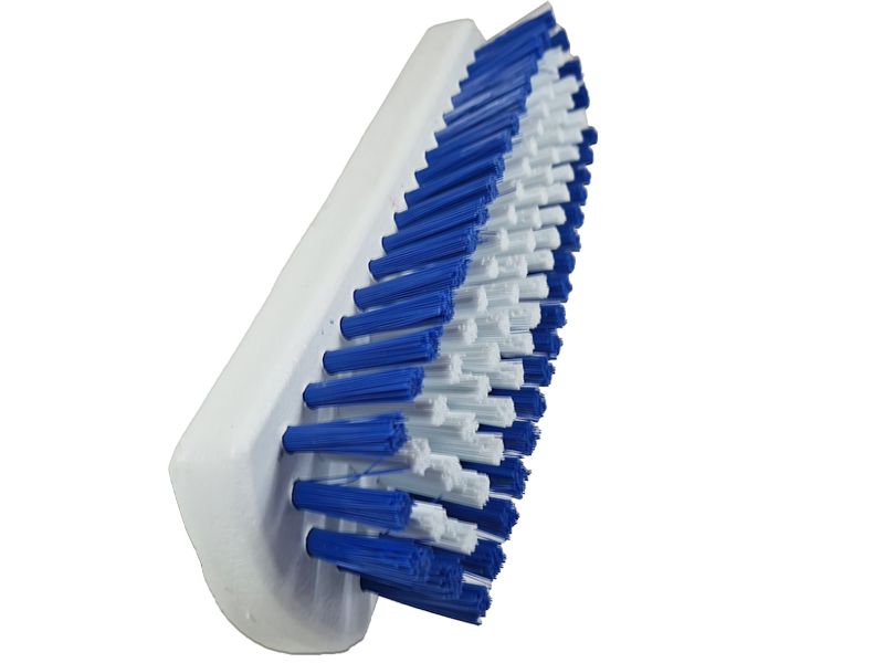 แปรงขัดพื้นอเนกประสงค์ ขนไนลอน ตรา มงกุฎ Multi Purpose Floor Scrubber Brush with Long Handle | ABLETOOL Thailand.Com