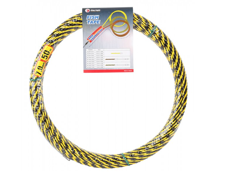 ลวดร้อยท่อสายไฟ King Eagle Non-Conductive Fish Tape King Eagle | ABLETOOLThailand.Com 