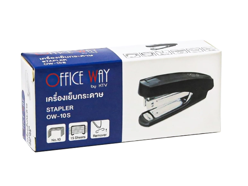 Office way เครื่องเย็บกระดาษ OW-10B Office way Stapler OW-10B| ABLETOOLThailand.Com