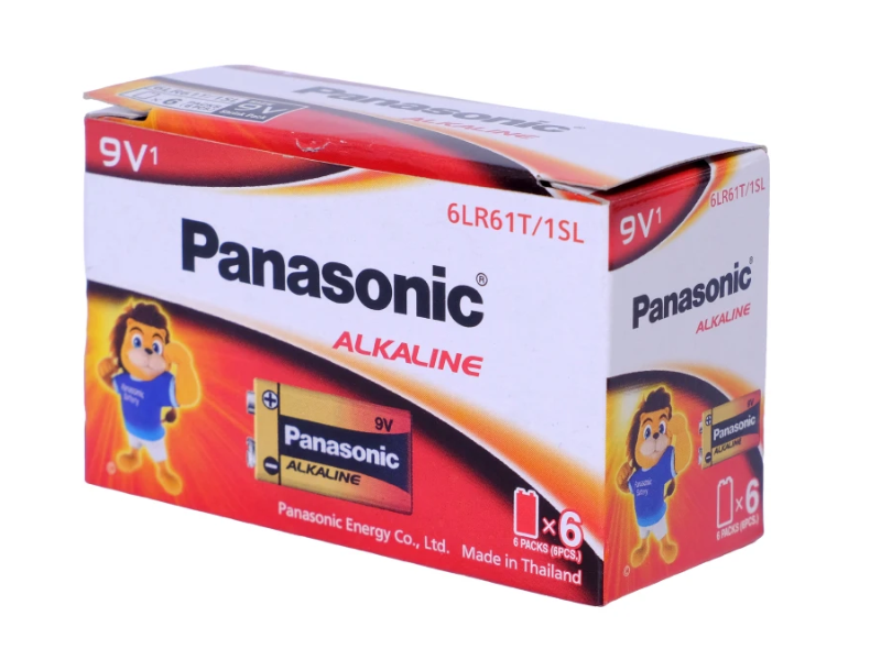 Panasonic ถ่านอัลคาไลน์ 9V Panasonic Alkaline 9V| ABLETOOLThailand.Com
