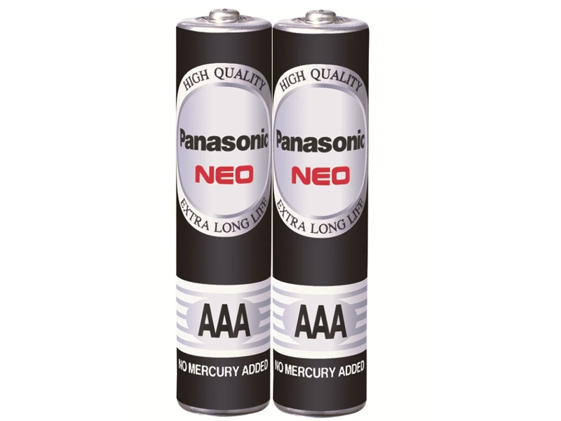 Panasonic ถ่านดำจิ๋ว NEO 1.5V AAA (แพ็ค 2 ก้อน) Panasonic NEO 1.5V AAA| ABLETOOLThailand.Com