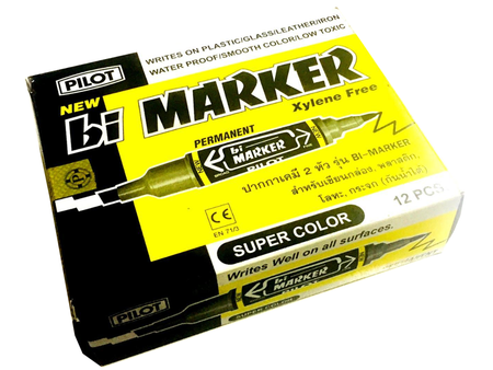 Pilot ปากกาเคมี 2 หัว Pilot bi Marker Pen| ABLETOOLThailand.Com