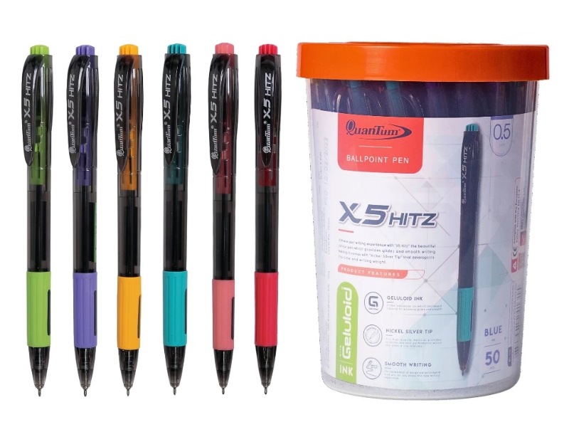 Quantum ปากกา X5 Hitz 0.5 Quantum Ballpoint Pen X5 Hitz 0.5 | ABLETOOLThailand.Com