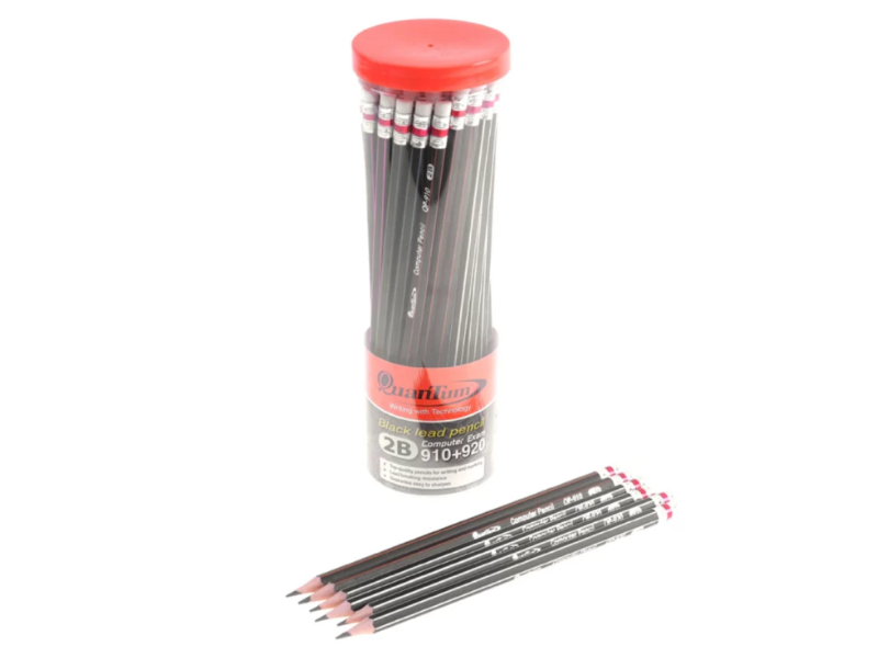 Quantum ดินสอเหลี่ยม 2B QP910+920 Quantum Black Lead Pencil 2B QP910+920 | ABLETOOLThailand.Com