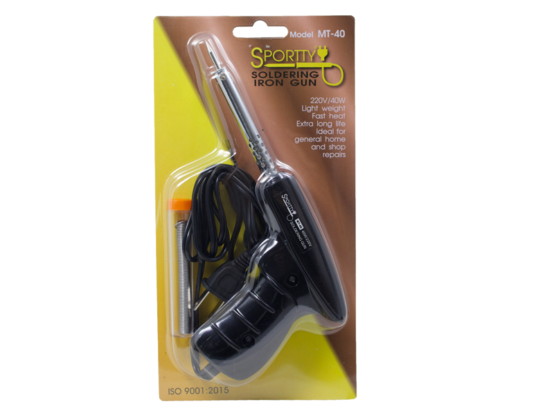 หัวแร้งไฟฟ้าปืน Sportty MT.40 W.(ตะกั่ว) SPORTY soldering iron gun MT.40-ABLETOOLThailand.Com - บริษัท เอเบิลทูล จำกัด