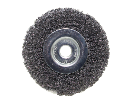 แปรงลวดกลม(สีเงิน) STAR STAR steel wire circular brush-ABLETOOLThailand.Com - บริษัท เอเบิลทูล จำกัด