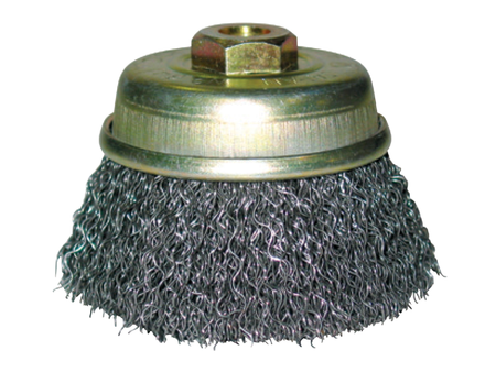 แปรงลวดถ้วย (สีเงิน) STAR steel wire circular brush cup type-ABLETOOLThailand.Com - บริษัท เอเบิลทูล จำกัด