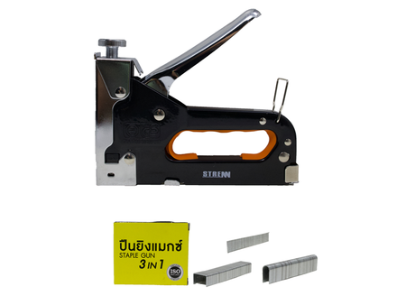 ปืนยิงแม็กซ์ STRENN No.WL-2012 (3 IN 1) STRENN 3-way-1 heavy duty staple gun No.WL-2012-ABLETOOLThailand.Com - บริษัท เอเบิลทูล จำกัด