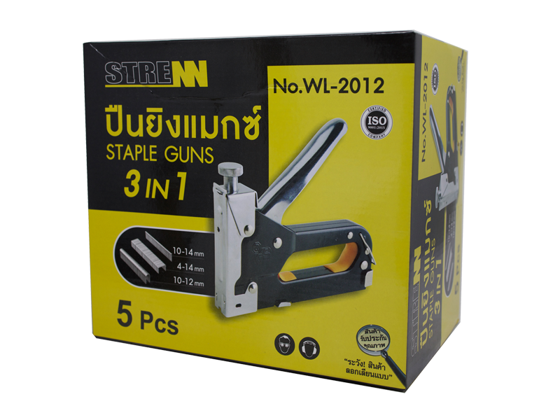 ปืนยิงแม็กซ์ STRENN No.WL-2012 (3 IN 1) STRENN 3-way-1 heavy duty staple gun No.WL-2012-ABLETOOLThailand.Com - บริษัท เอเบิลทูล จำกัด