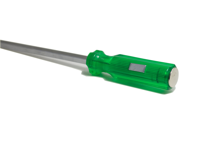 Screwdriver with green handle Strenn