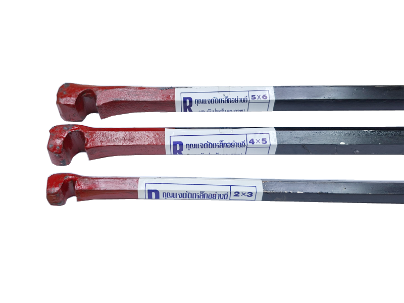 กุญแจดัดเหล็กหกเหลี่ยม หัวแดง Steel bending wrench| ABLETOOLThailand.Com
