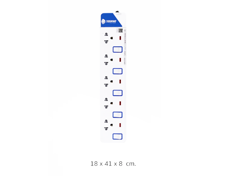 Toshino รางปลั๊กไฟ ET-915-3M TOSHINO Multitasking Surge Protection| ABLETOOLThailand.Com