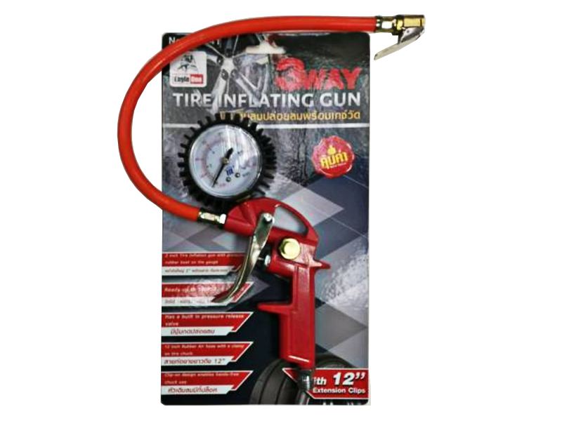 ปืนเติมลม ตรา Eagle One พร้อมมาตรวัด Tire Inflator with Gauge Kit - EAGLE ONE-ABLETOOLThailand.Com - บริษัท เอเบิลทูล จำกัด