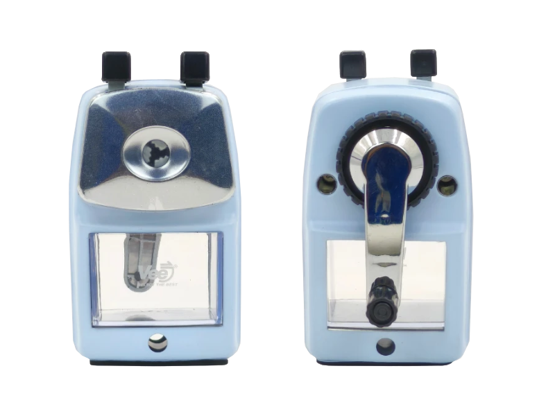 VEE เครื่องเหลาดินสอ มือหมุน VB-SR11T-SB สีฟ้าพาสเทล VEE Rotary Pencil Sharpener VB-SR11T-SB | ABLETOOLThailand.Com