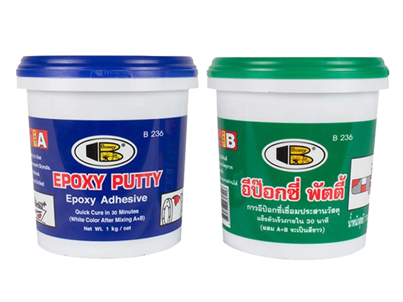กาว AB อีพ๊อกซี่เสียบเหล็ก ตรา bosny-ABLETOOLThailand.Com - บริษัท เอเบิลทูล จำกัด