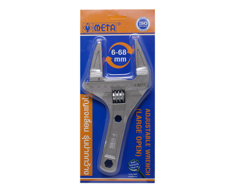 กุญแจเลื่อนปากกว้าง META ขนาด 6-68 mm.-ABLETOOLThailand.Com - บริษัท เอเบิลทูล จำกัด