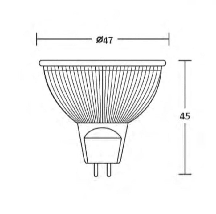BEC หลอด LED MR16 รุ่น Starled 12V 5W GU5.3 หลอดฮาโลเจน แสง 6000K / 3000K 12โวลต์ ต้องมีหม้อแปลง