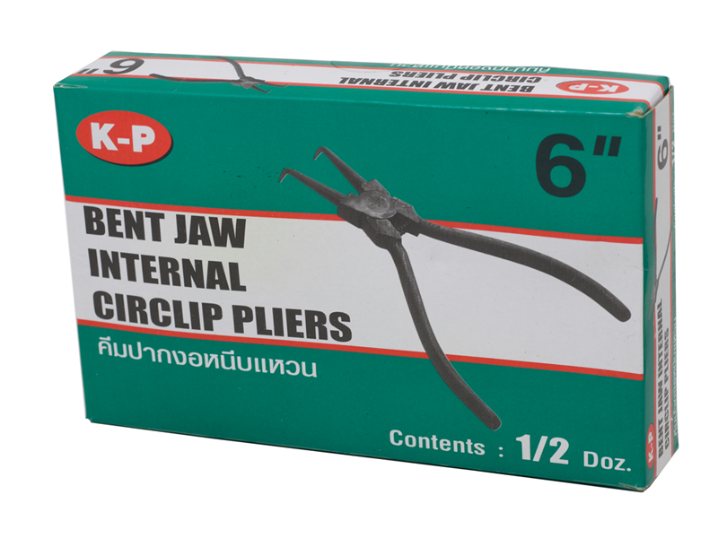คีมปากงอหนีบแหวน K.P. KP bent jaw, internal circlip pliers K.P.-ABLETOOLThailand.Com - บริษัท เอเบิลทูล จำกัด