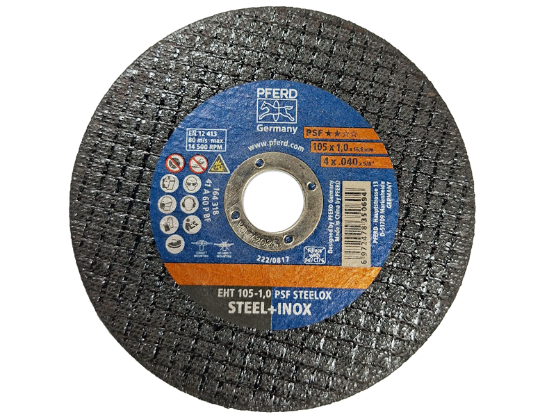 แผ่นตัดเหล็ก STL Inox 4" ตรา ม้าลอดห่วง cut-off wheel INOX Pferd | ABLETOOLThailand.Com