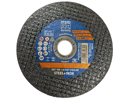 แผ่นตัดเหล็ก STL Inox 4" ตรา ม้าลอดห่วง cut-off wheel INOX Pferd | ABLETOOLThailand.Com