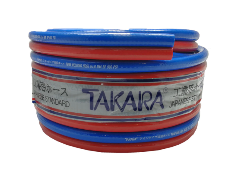 dual-gas-hoses-red-and-blue  takara