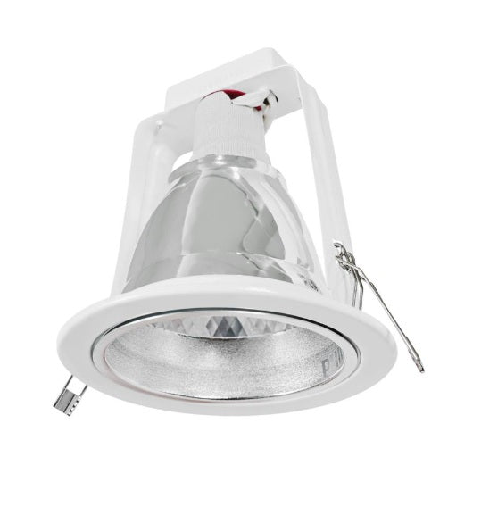 Philips โคมไฟดาวน์ไลท์ หน้ากลม 4 นิ้ว (4") รุ่น FBS111 สีขาว ของแท้ ไฟหลุม E27