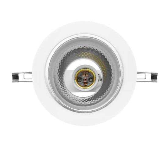 Philips โคมไฟดาวน์ไลท์ หน้ากลม 4 นิ้ว (4") รุ่น FBS111 สีขาว ของแท้ ไฟหลุม E27