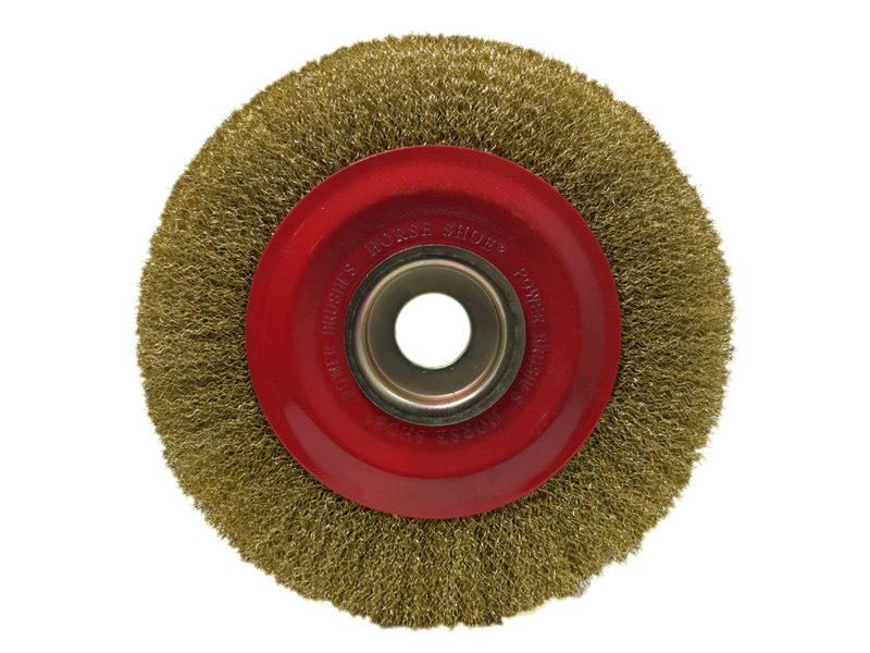 แปรงลวดกลมหนา (เกือกม้า) Horse shoe steel wire circular brush-ABLETOOLThailand.Com - บริษัท เอเบิลทูล จำกัด