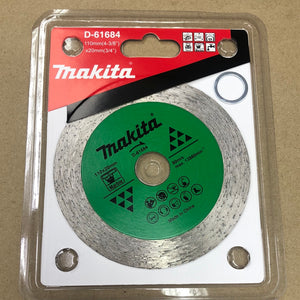 Makita (D-61684)ใบตัดเพชร 4"หินอ่อน เพชรหนา15MM