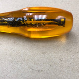 ไขควงวิสกี้ META (แกนกลมดำ) META screwdriver with whisky color handle (round shank) whisky