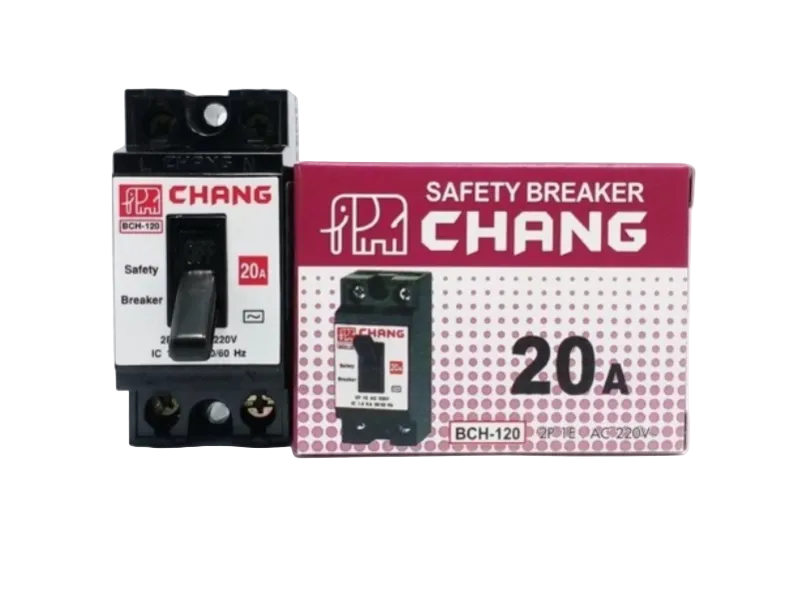 เบรคเกอร์ Chang 2P Safety breaker Chang brand 2P | ABLETOOLThailand.Com