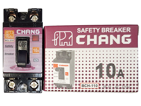 เบรคเกอร์ Chang 2P Safety breaker Chang brand 2P | ABLETOOLThailand.Com