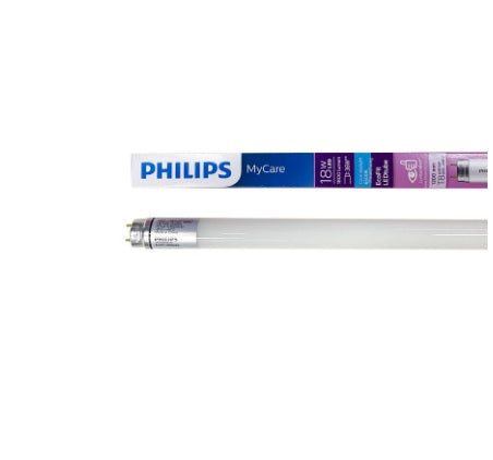 Philips หลอดไฟ LED T8 รุ่น Ecofit 1200mm. ขั้วขาว หลอดยาว 120